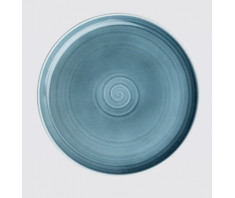 Luzerne Oyster Plate  Blue