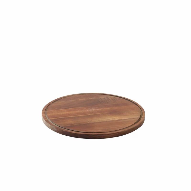 Round Cake Plate 32cm Tablecraft Acacia Collection™