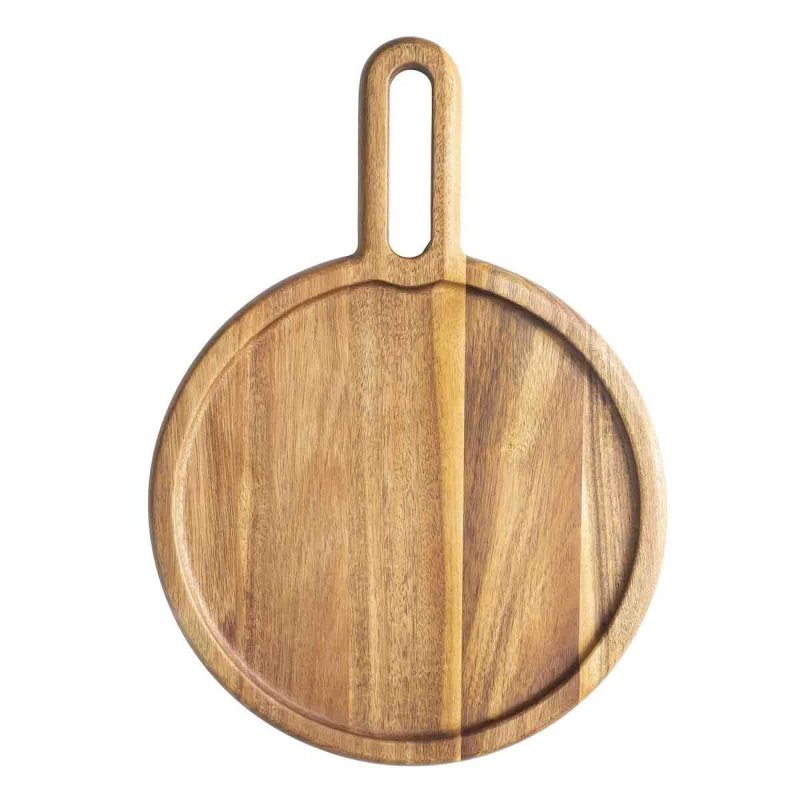 Ξύλινο Σκεύος Σερβιρίσματος Στρογγ. 30,5cm Tablecraft Acacia Collection™ Snack Tray