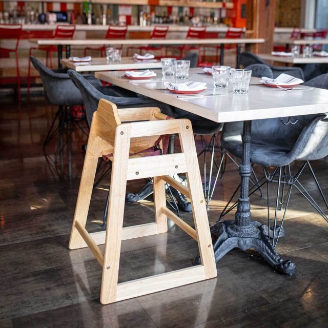 Παιδικό Καρεκλάκι Φαγητού Ξύλινο Tablecraft Natural