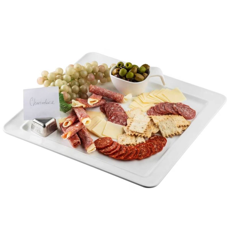 Large Square Melamine Platter Tablecraft Ridge Collection™