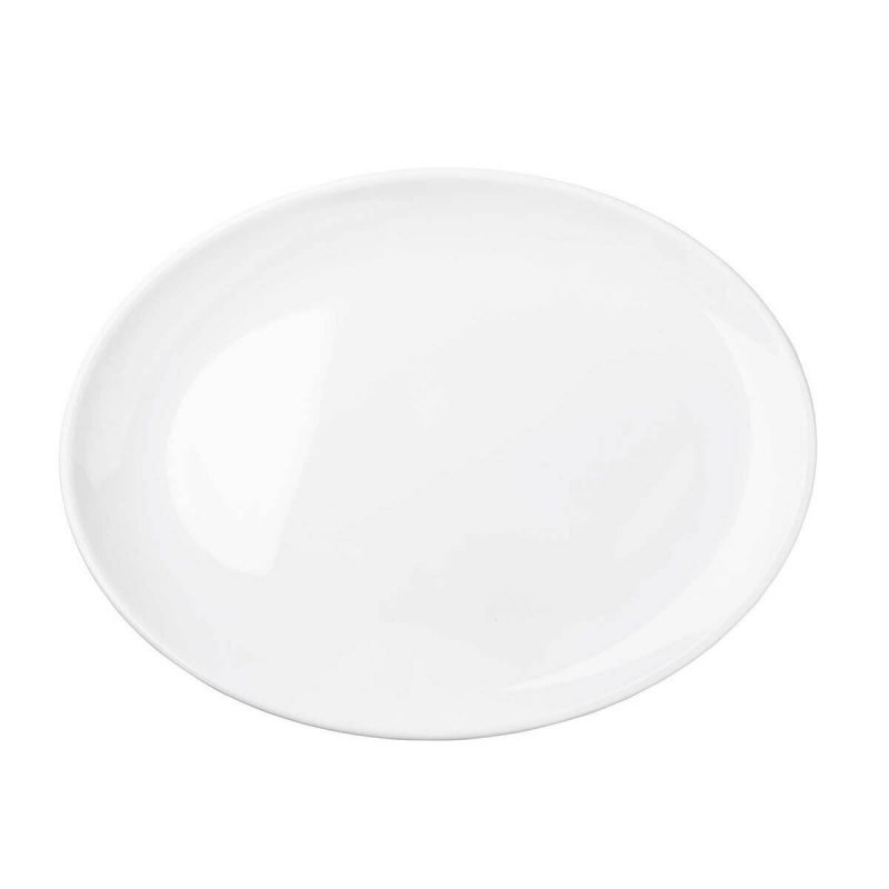 Oval Melamine Platter 41cm Tablecraft Sierra  Collection™ White