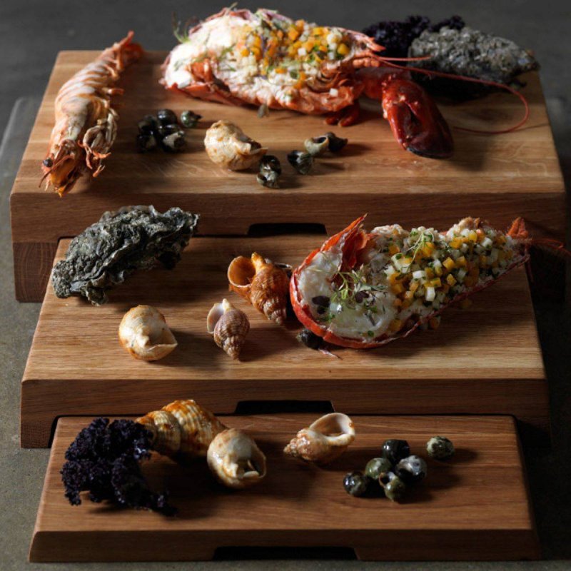 Riser 3 Επιπέδων Ξύλινο Craster Patisserie Three Step Oak