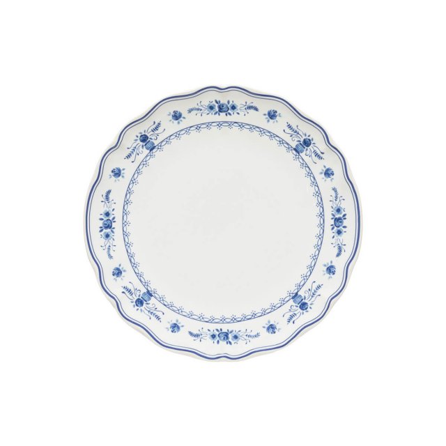 Πιάτο Ρηχό 27cm Costa Nova Vila White-Blue Flowers