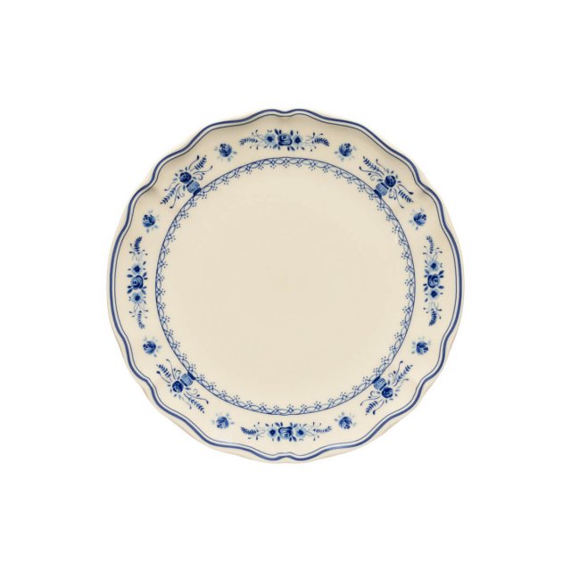 Πιάτο Ρηχό 27cm Costa Nova Vila Beige-Blue Flowers
