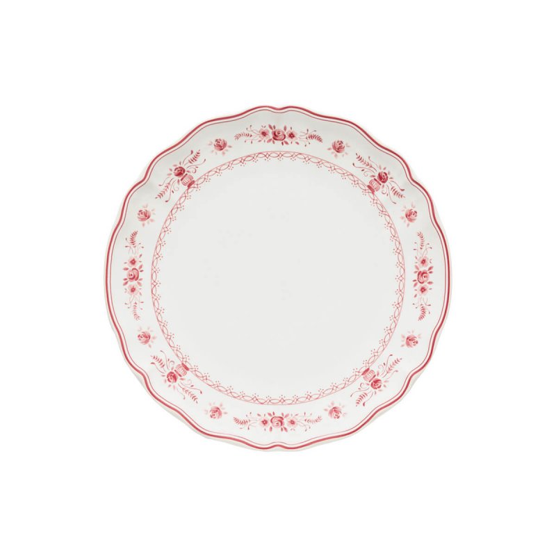 Πιάτο Ρηχό 27cm Costa Nova White-Red