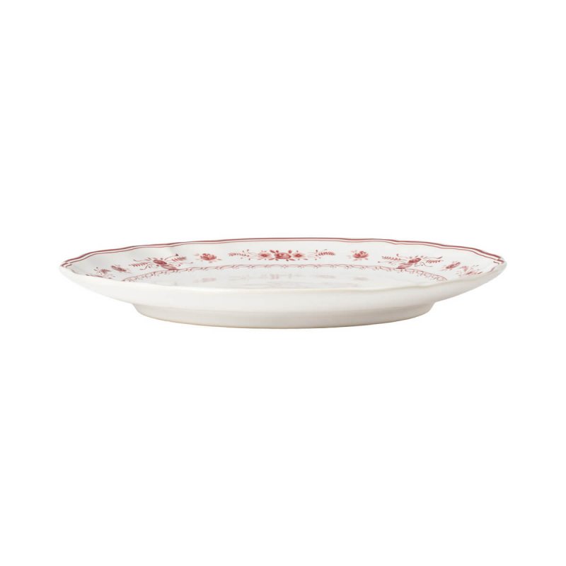 Πιάτο Ρηχό 27cm Costa Nova White-Red