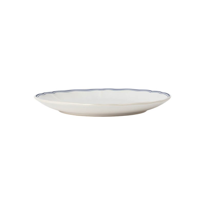 Πιάτο Ρηχό 21cm Costa Nova Vila White-Blue Filet