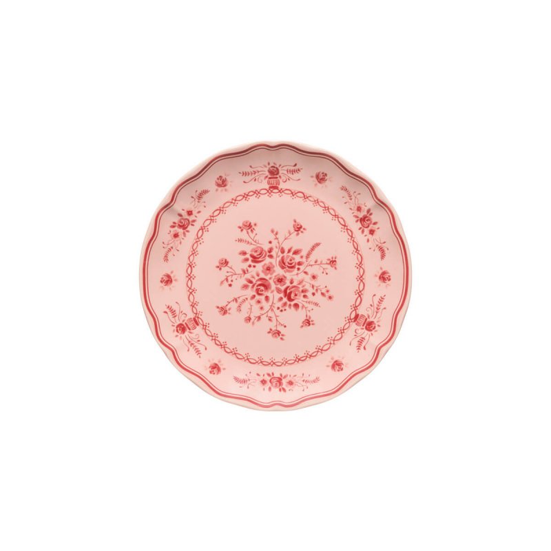 Salad/dessert plate 21cm Costa Nova Vila Pink-Red Flowers