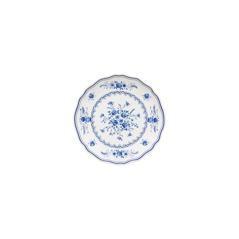 Πιάτο Βαθύ 25cm Costa Nova Vila White-Blue Flowers