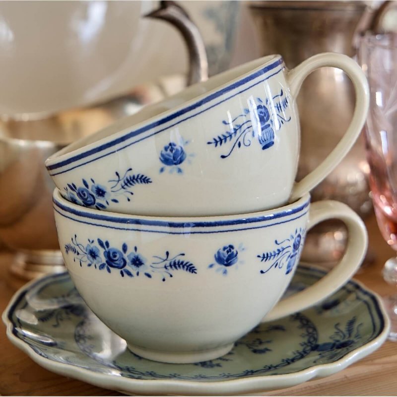 Φλιτζάνι 260ml Costa Nova Vila White-Blue Flowers