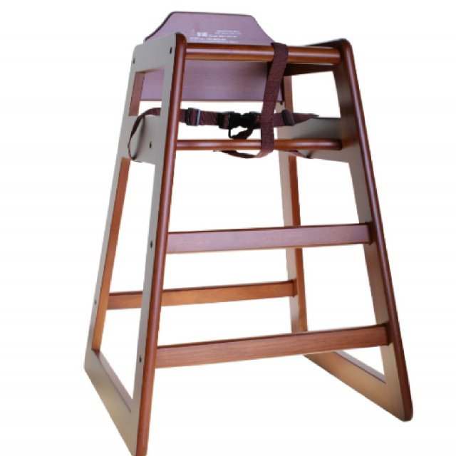 Παιδικό Καρεκλάκι Φαγητού Ξύλινο Tablecraft Walnut