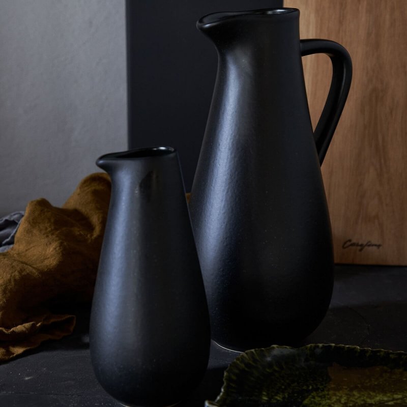 Pitcher 530ml Costa Nova Riviera Black