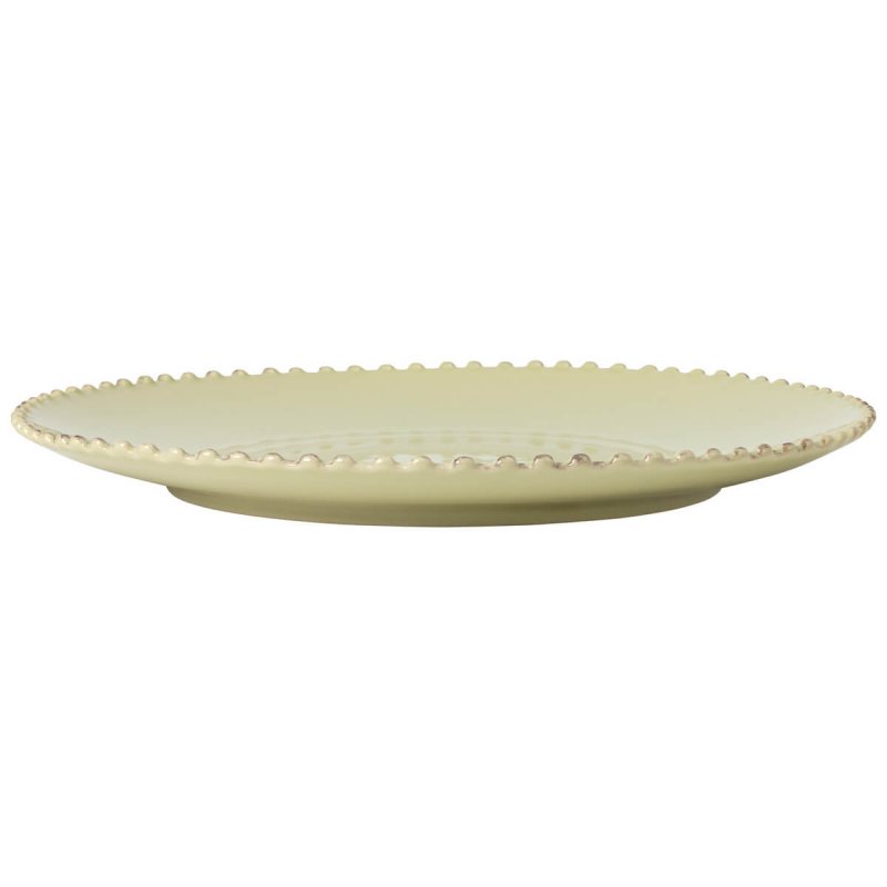 Charger plate/platter 34cm Costa Nova Pearl Lilly Creen  