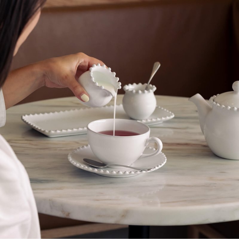 Creamer 10cl Costa Nova Pearl White