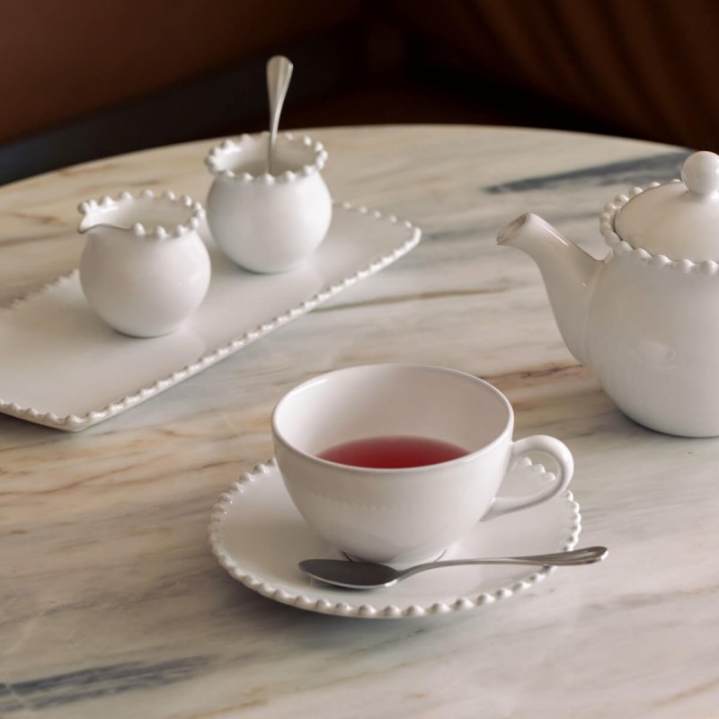 Sugar Bowl 10cl Costa Nova Pearl White