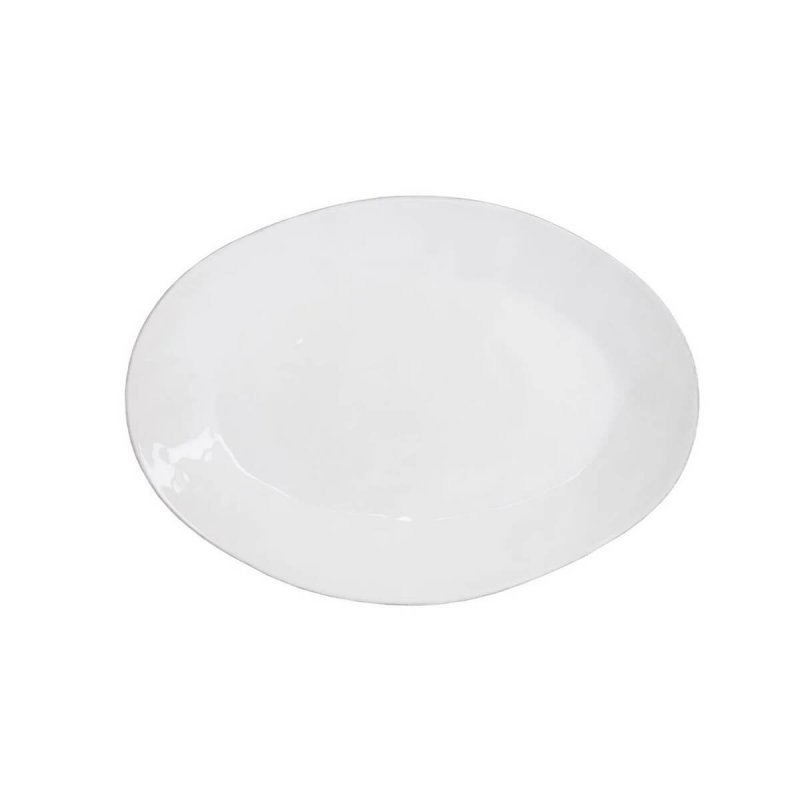 Oval platter 40cm Costa Nova Aparte White