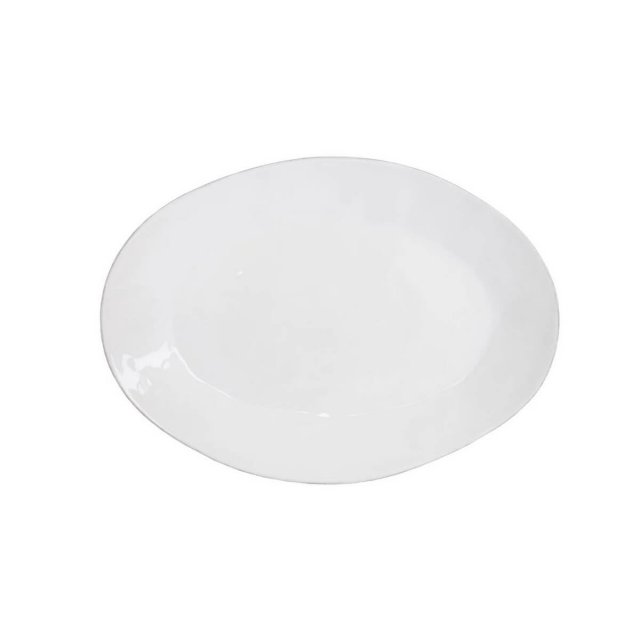 Oval platter 40cm Costa Nova Aparte White