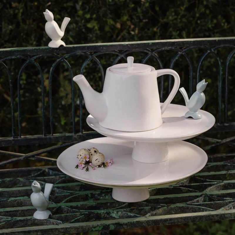 Σταντ Κέϊκ 28cm Costa Nova Aparte White