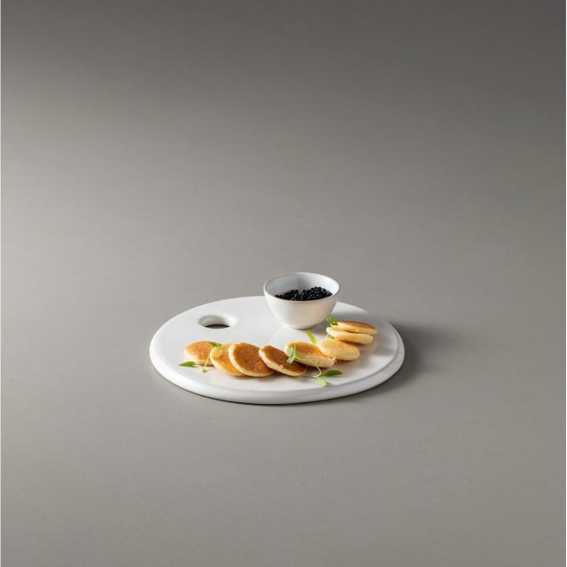 Πλατό Στρογγυλό 21cm Costa Nova Aparte White