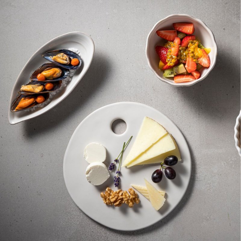 Πλατό Στρογγυλό 21cm Costa Nova Aparte White