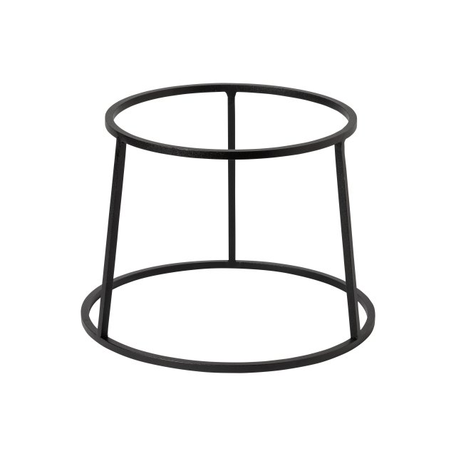 High round metallic riser 23cm Costa Nova Boutique Black