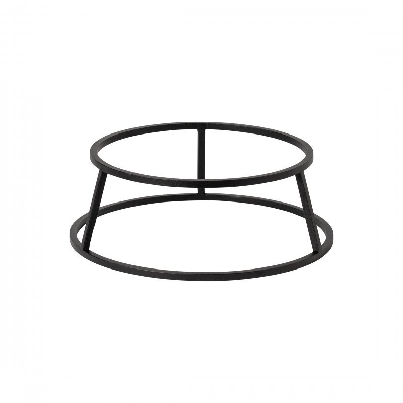Low round metallic riser 23cm Costa Nova Boutique Black