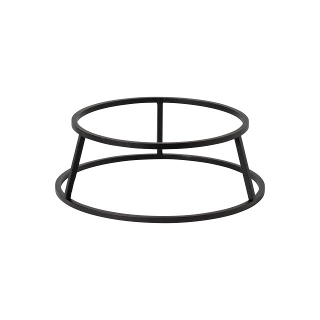 Low round metallic riser 23cm Costa Nova Boutique Black