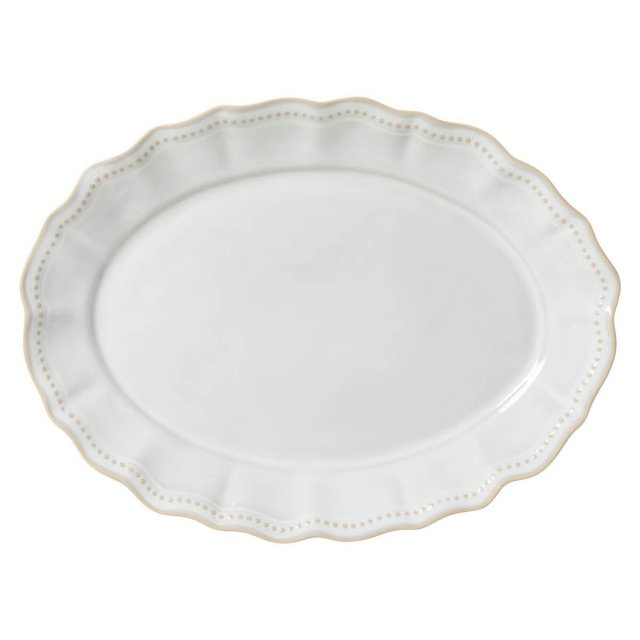 Oval platter 40cm Costa Nova Almara Pearl