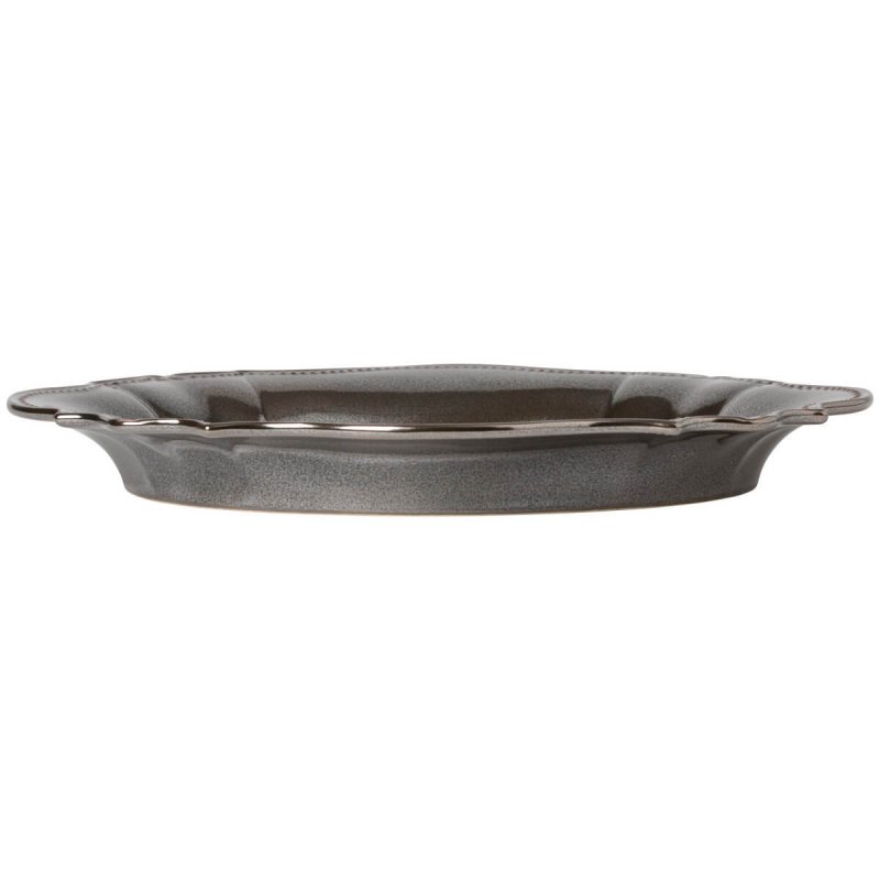 Oval platter 35cm Costa Nova Almara Antique Metal