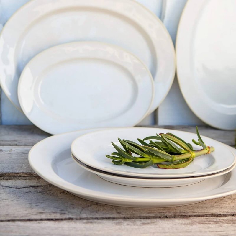 Oval platter 30cm Costa Nova Beja Cream