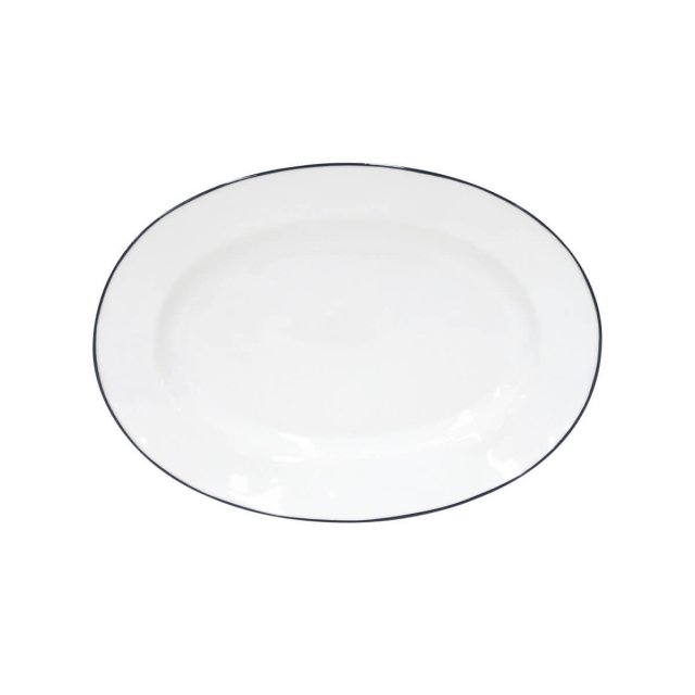 Oval platter 30cm Costa Nova Beja Blue