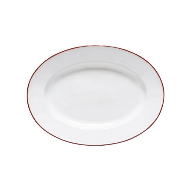 Oval platter 30cm Costa Nova Beja Red
