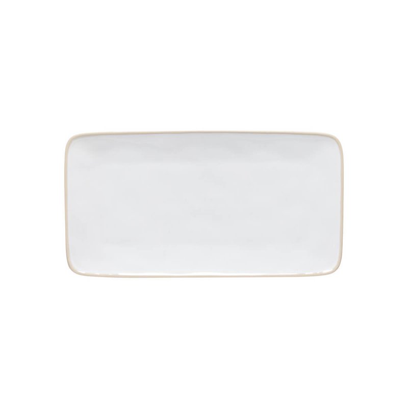 Rect. tray 29cm Costa Nova Beja Cream