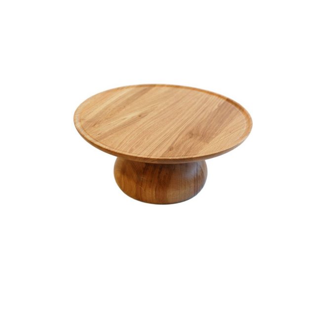 Σταντ Κέικ από Ξύλο Δρυός Χαμηλό 32cm Craster Oak