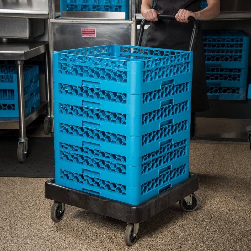 Τρόλεϊ Carlisle για καλάθια πλυντηρίου με χερούλι