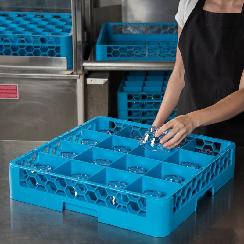 Καλάθι πλυντηρίου 50x50cm - 16 θέσεων για κούπες Carlisle 