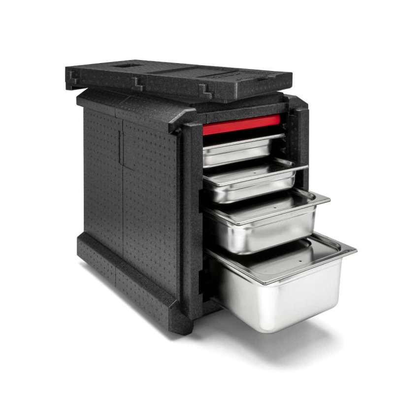 Ισοθερμικό για 6 δοχεία 1/1GN-6,5cm Polibox® Porter GN Tecno