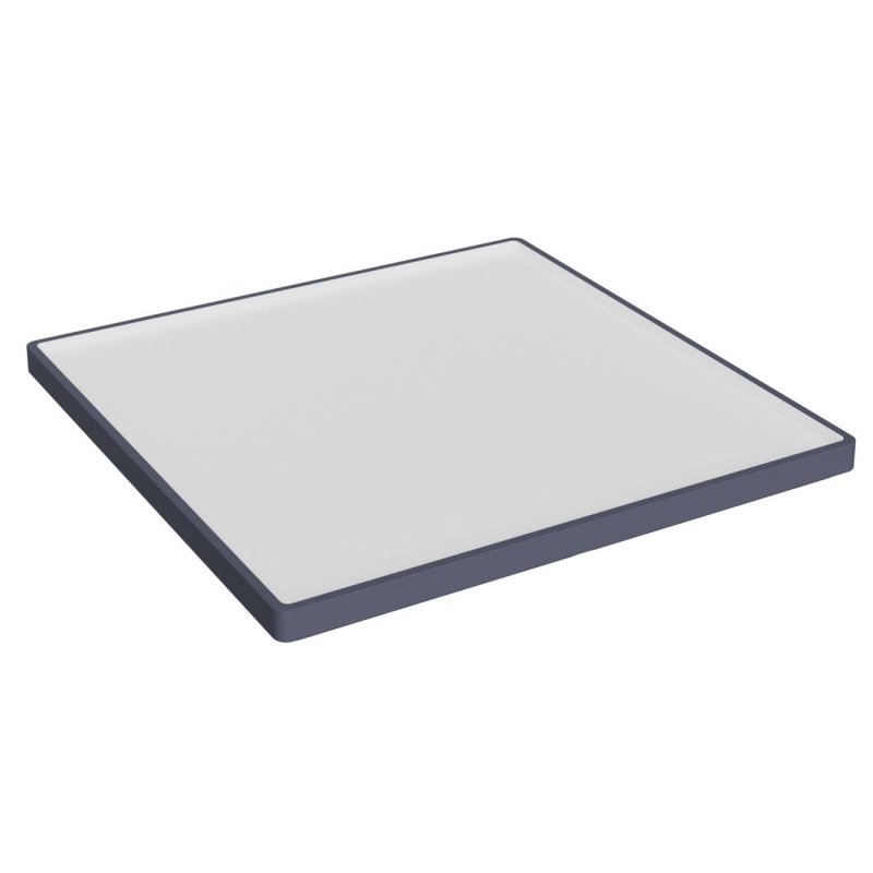 Πιατέλα μελαμίνης τετράγωνη 30,5x30,5cm Dalebrook Trafalgar grape/white