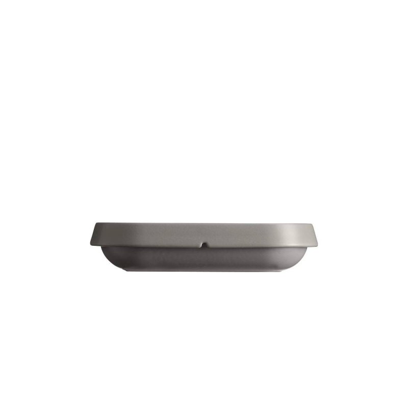 Μπολ ρηχό τετράγωνο 3,1L Emile Henry Welcome Pearl Grey 
