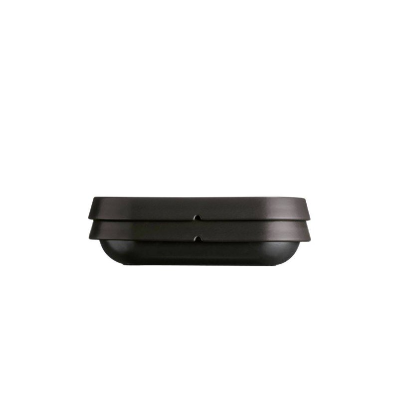 Μπολ ρηχό τετράγωνο 3,1L Emile Henry Welcome Slate Grey 