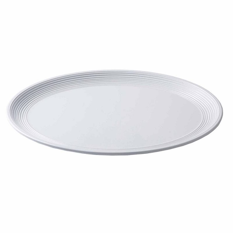 Πιατέλα μελαμίνης οβάλ 38x28,5cm Tablecraft Pulito white