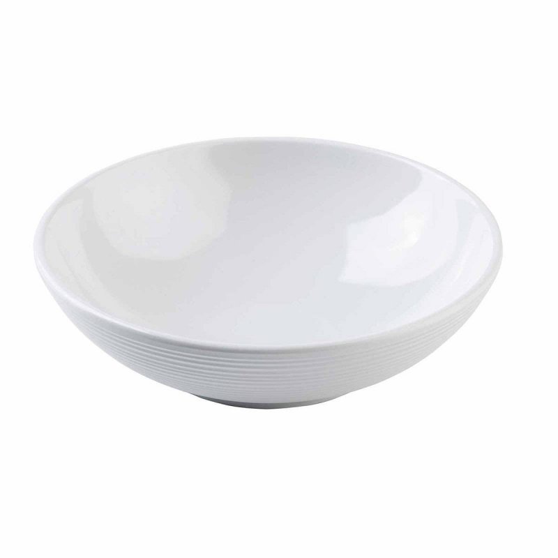 Μπολ μελαμίνης 1,35L Tablecraft Pulito white