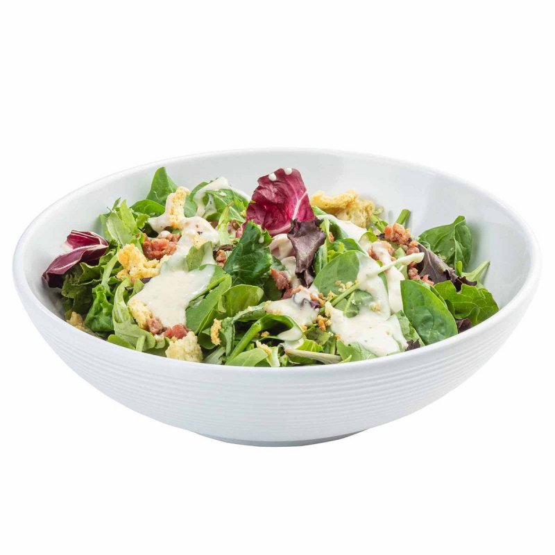 Μπολ μελαμίνης 1,35L Tablecraft Pulito white