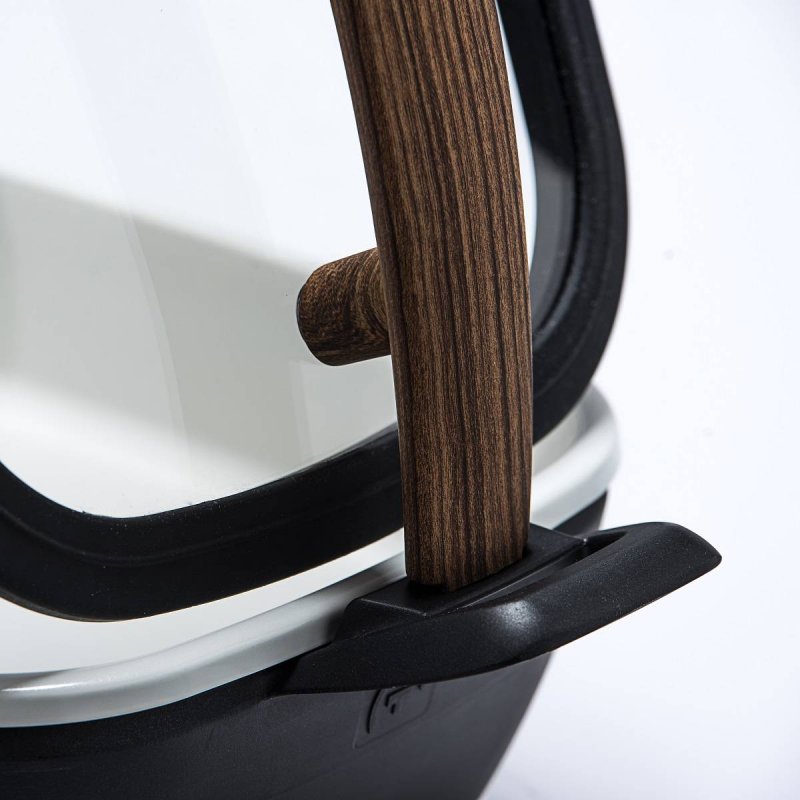 Chafing Dish 2/3GN 4,5L Tiger Artisan Ξύλινη Λαβή-μαύρο χείλος