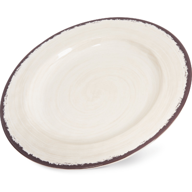 Πιάτο μελαμίνης ρηχό 28cm Carlisle Mingle Sweet Cream    