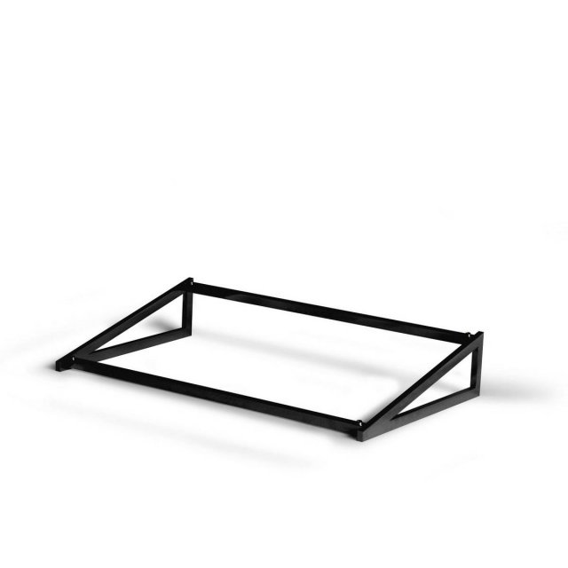 Βάση 1/1GN Craster Flow Low Powdercoated Steel Black