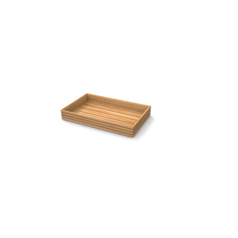 Ξύλινος Δίσκος απο Δρυ 1/1GN -75mm Craster Flow Tall Oak