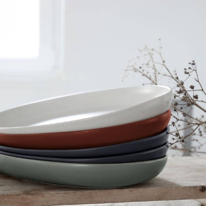 Οβάλ Πιατέλα 41cm Costa Nova Pacifica Cayenne