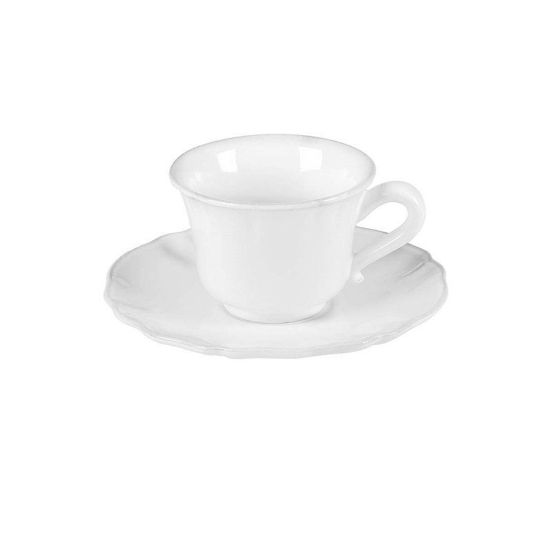 Φλιτζάνι 220ml με πιατάκι Costa Nova Alentejo White